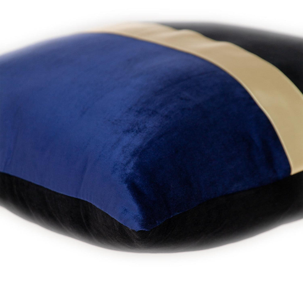 Parkland Collection Myra Blue Throw Pillow, Square