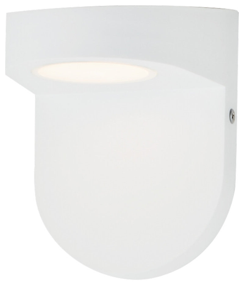 Maxim 86198 Ledge 6" Tall Outdoor Wall Sconce - White