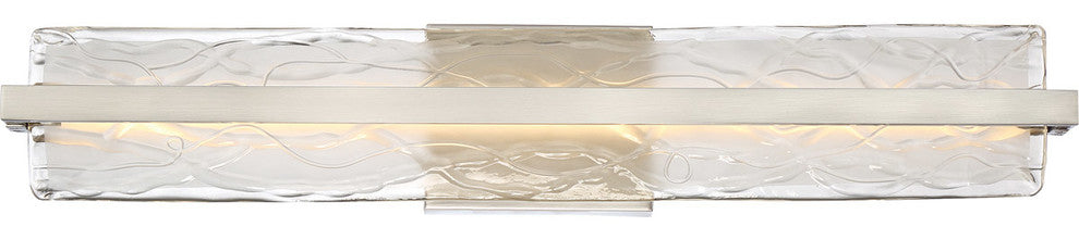 Quoizel PCGL8530BN LED Bath Fixture Glacial Brushed Nickel