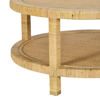Amara Rattan Coffee Table, Natural