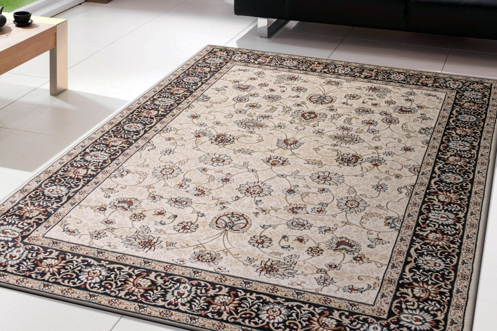 Melody Ivory Rug, 5'3"x7'7"