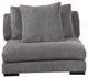 First of A Kind Tumble Slipper Chair Charcoal