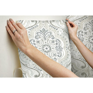 Bohemian Damask Peel & Stick Wallpaper