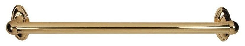 Alno Grab Bar in Polished Brass