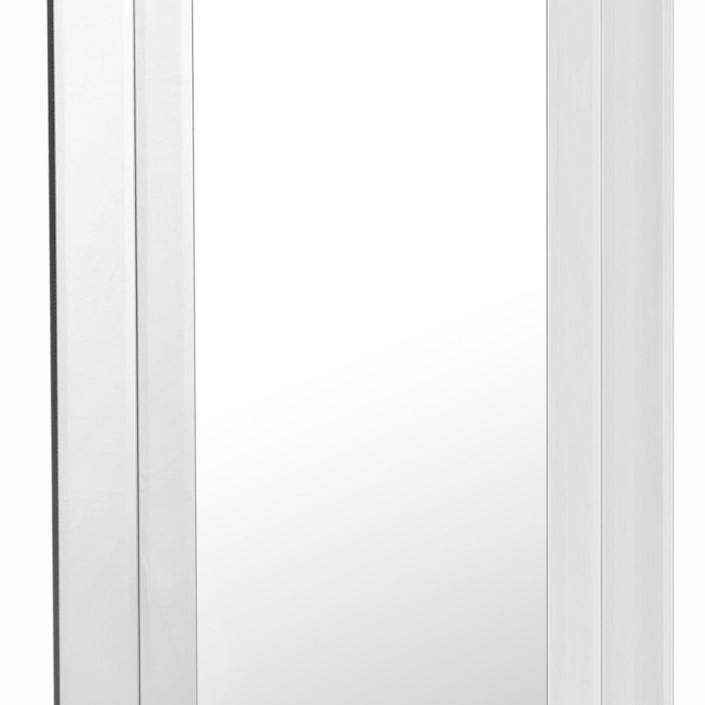 Clear Rectangle Full Length Hanging Glass Mirror