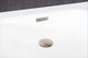 Cube Bath 11 60x32x21, Matte, Brushed Nickel Overflow