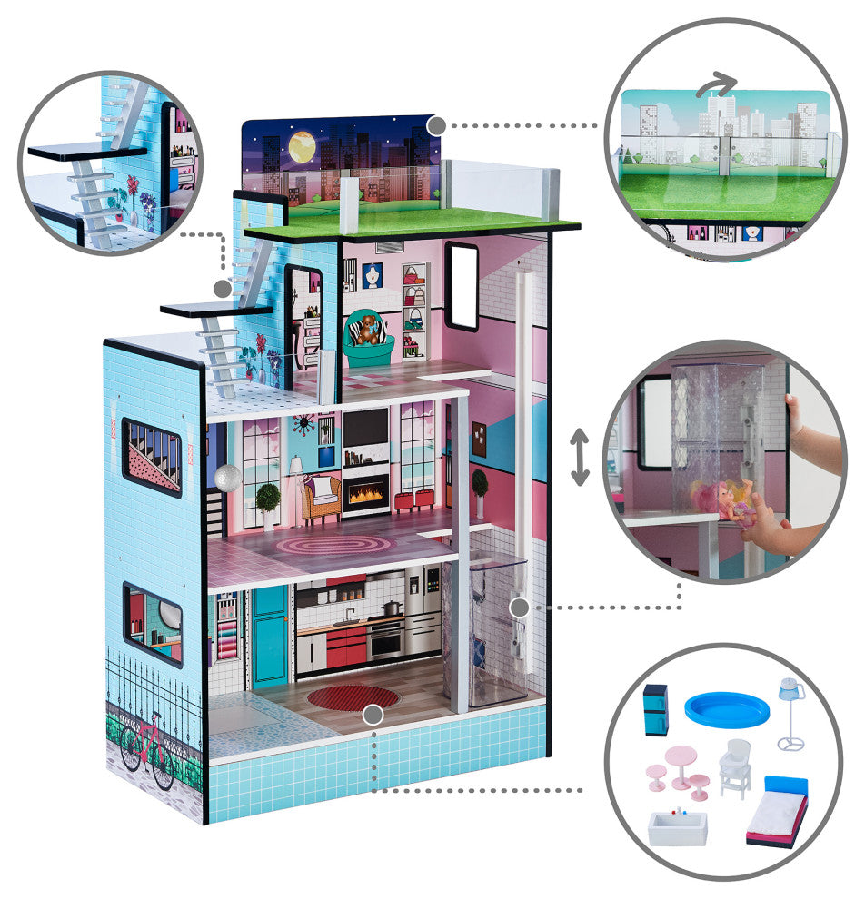 Dreamland Princess Doll House, Dollhouse