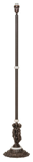 Meyda Lighting 228408 74" High Shell With Jewels Floor Lamp