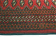 Fine Vintage Distressed Melinda Red/Charcoal Rug, 4'2x6'5
