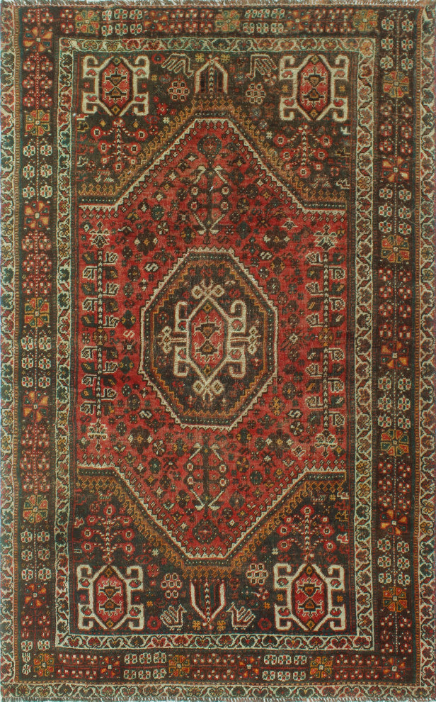 Semi-Antique Arely Rust Rug