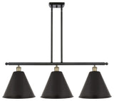 Ballston Cone Island Light, Black Antique Brass, Matte Black