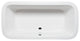 Malibu Roadknight Rectangle Combo Whirlpool and Air Bathtub 66x34x22 Biscuit
