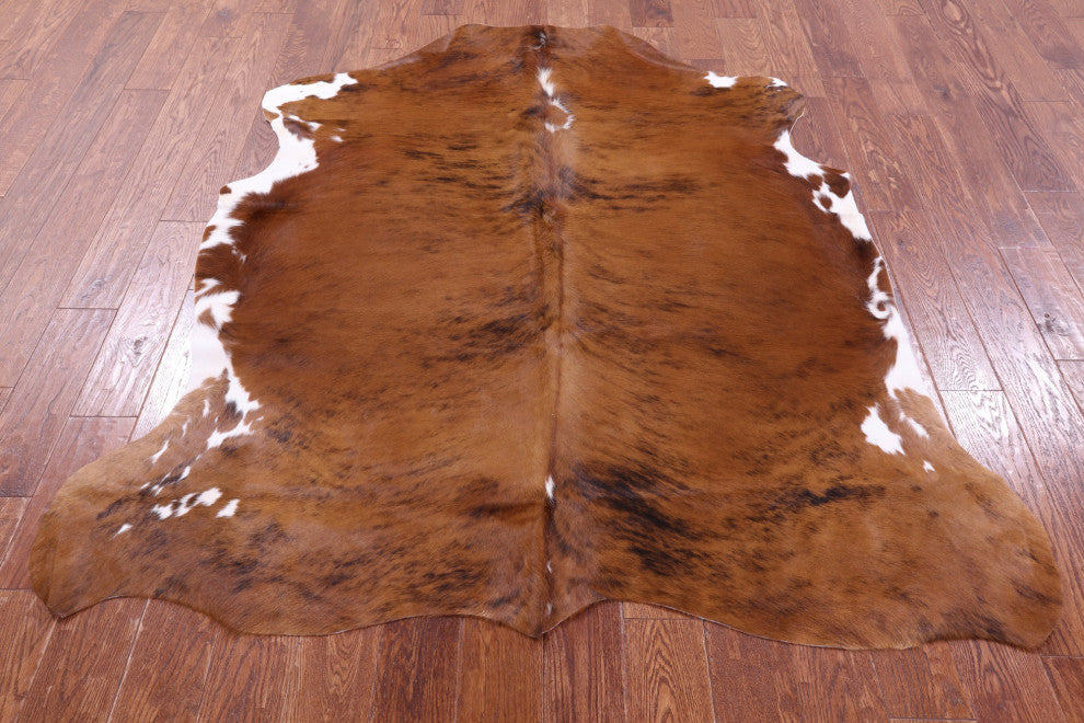 Organic Natural Hair-On Cowhide Area Rug 6' 5" X 5' 9" C2002