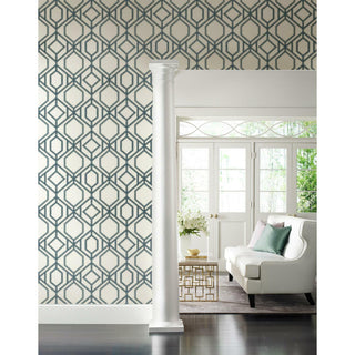 Sawgrass Trellis Wallpaper
