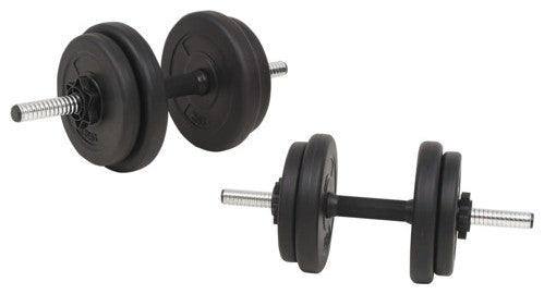 Vidaxl Barbell And Dumbbell Set 132.3 Lb