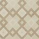 3' X 5' Ivory Geometric Diamonds Wool Area Rug