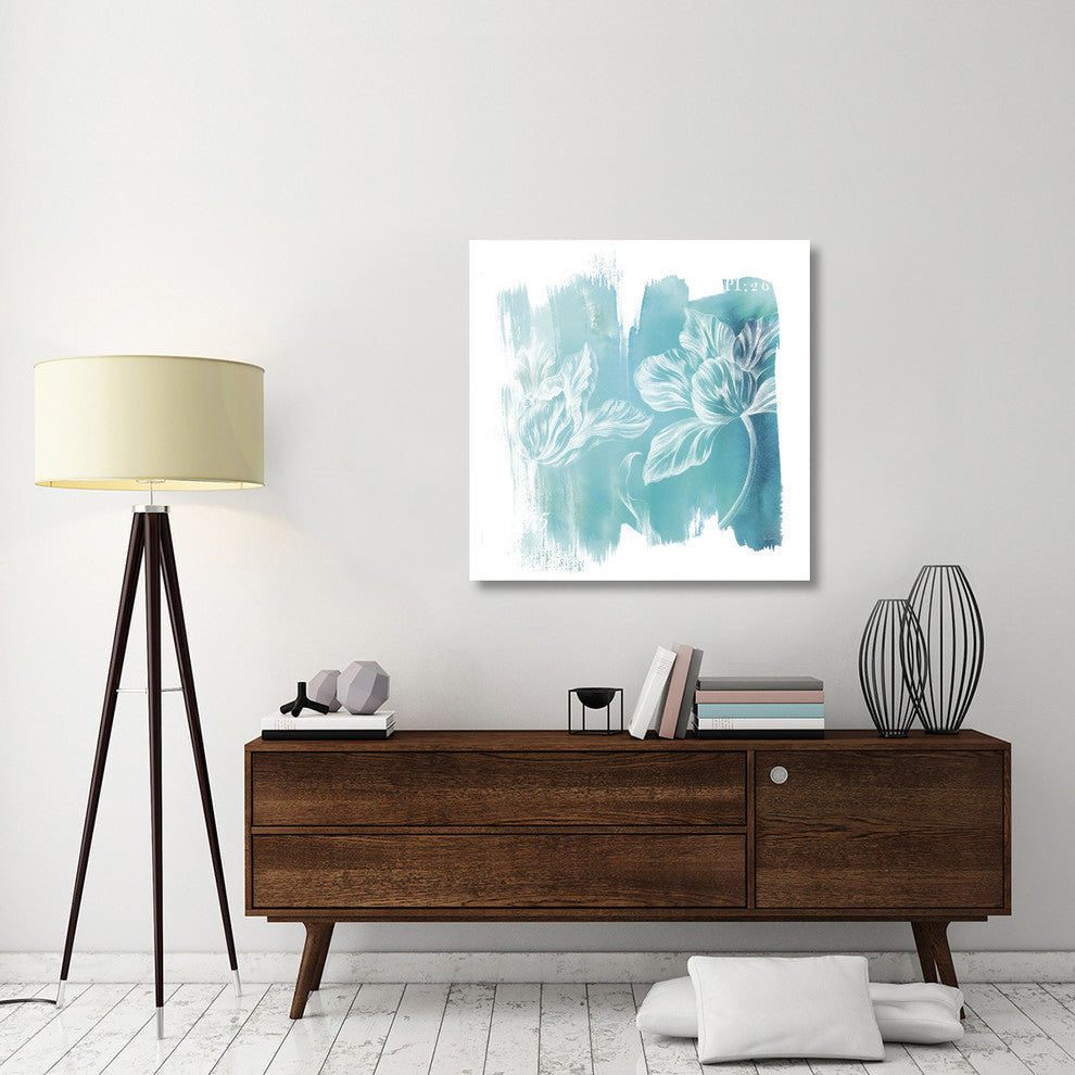 "Water Wash II" Digital Paper Print by Sue Schlabach, 38"x38"