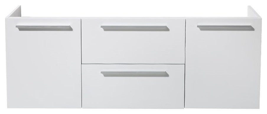 Fresca Opulento White Modern Double Sink Cabinet