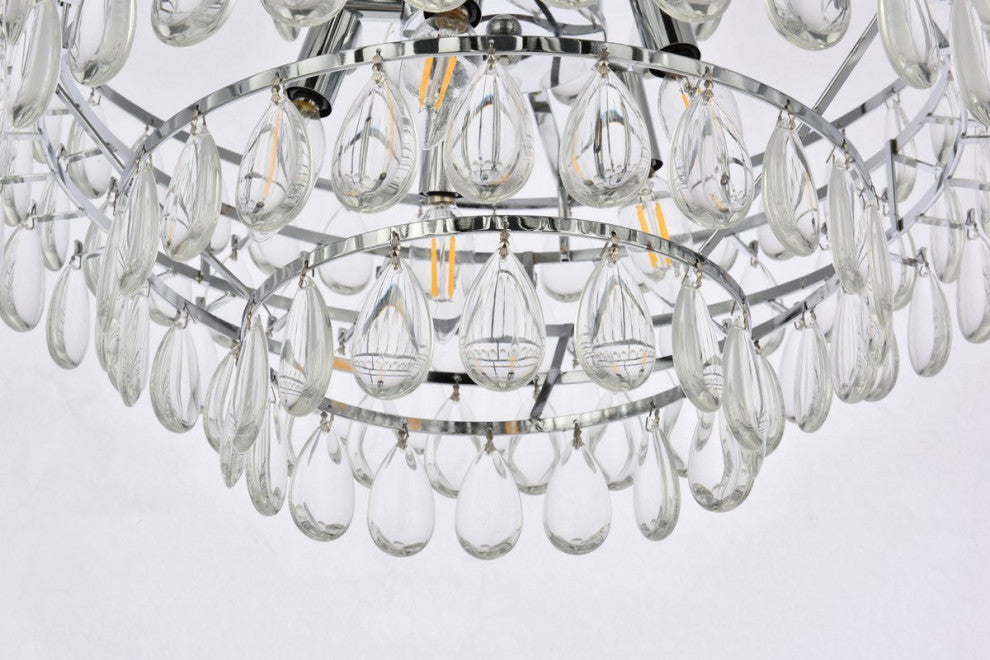 Murphy 20" Pendant, Chrome