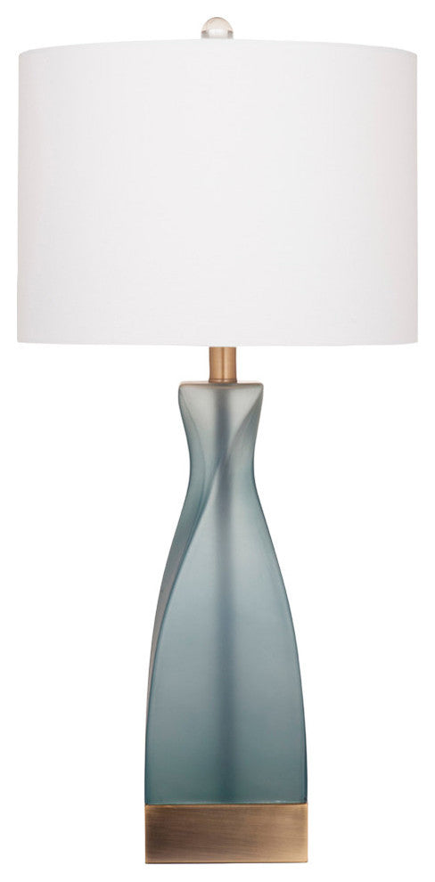 Anthea Table Lamp - Frosted Blue