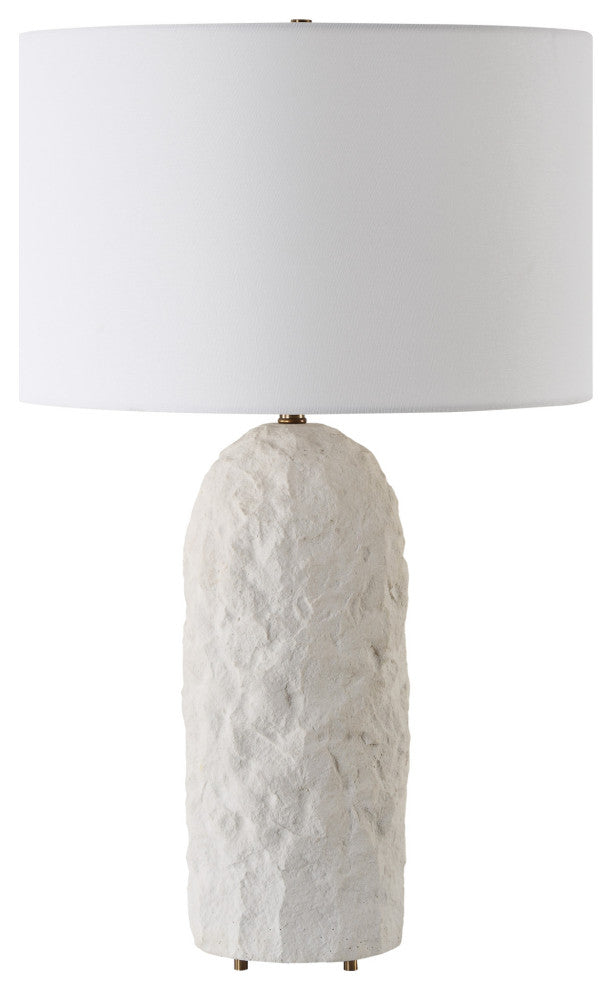 Uttermost 30393-1 Vieste 28" Tall Buffet Table Lamp - Vieste White