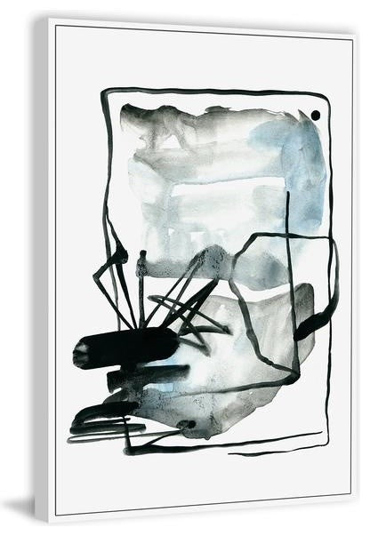 "Unknown Effect" Floater Framed Painting Print on Canvas, 40"x60"