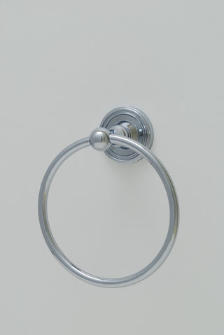 Bradford Towel Ring, Polished Chrome