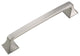 Utopia Alley Brax Cabinet Pull, 5.1" Center to Center, Brushed Nickel, 25 Pack