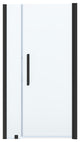 Pasadena 39 7/16-41 3/8"Wx72"H Alcove Pivot Shower Door Black