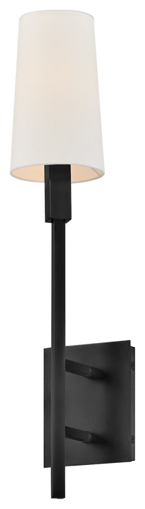 Hinkley Fenwick Large Sconce, Black