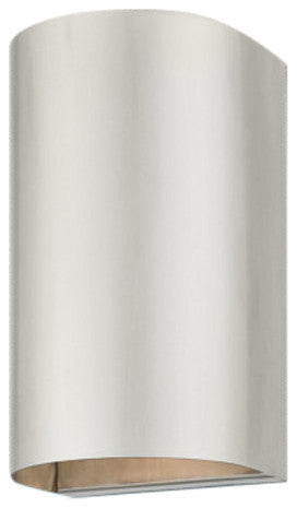 Bond 1 Light Brushed Nickel Outdoor/Indoor ADA Small Sconce