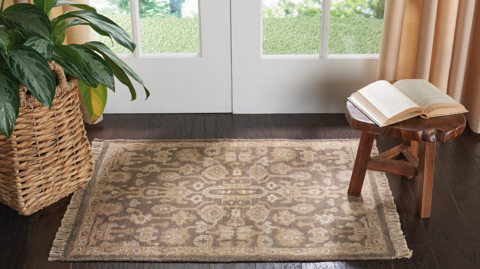 Nourison Aldora 2' x 3' Mocha Vintage Indoor Area Rug