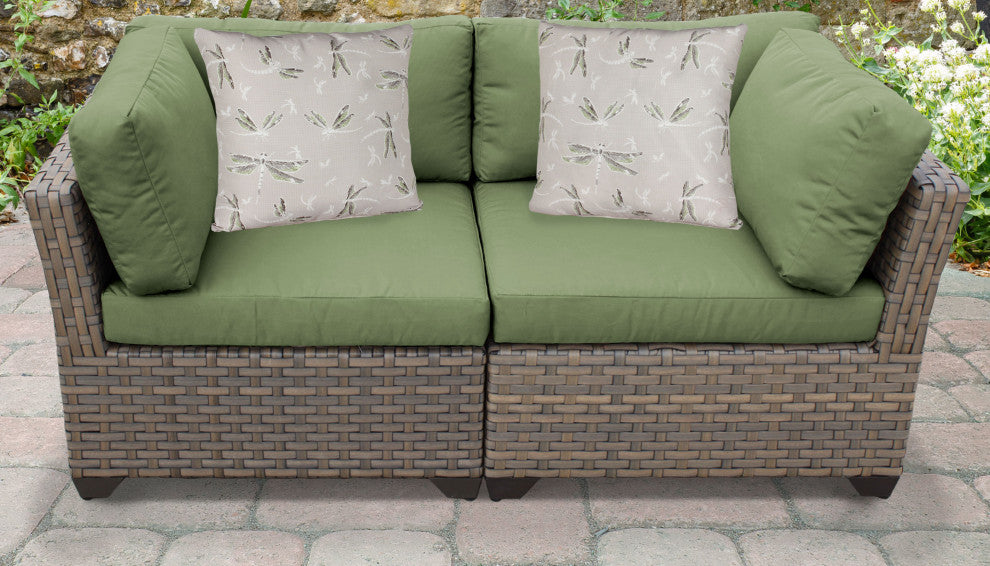 Monterey 2 Piece Outdoor Wicker Patio Furniture Set 02a