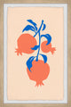 "Ripe Persimmon" Framed Painting Print, 16x24