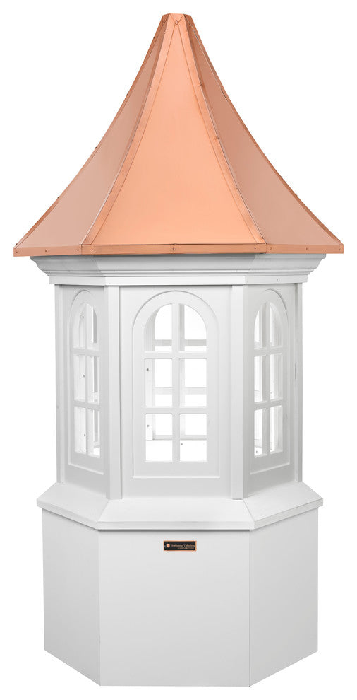Smithsonian Chesapeake Vinyl Cupola With Copper Roof 26"x36"