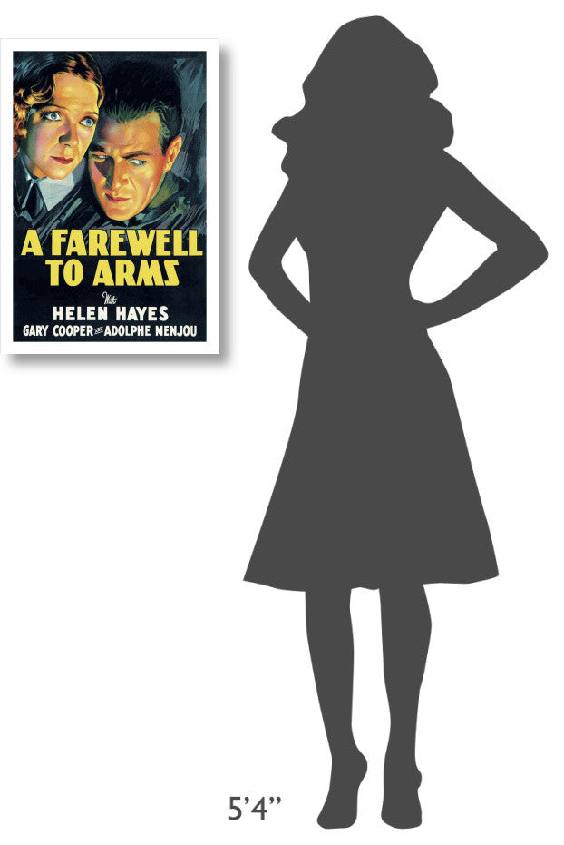 "Vintage Film Posters: Farewell to Arms" Digital Paper Print, 18"x26"