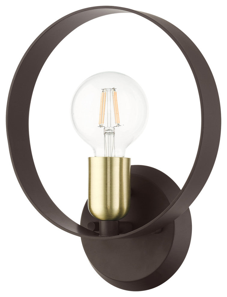 Bronze Industrial, Modern, Nostalgic, Rustic, Loft Single Sconce