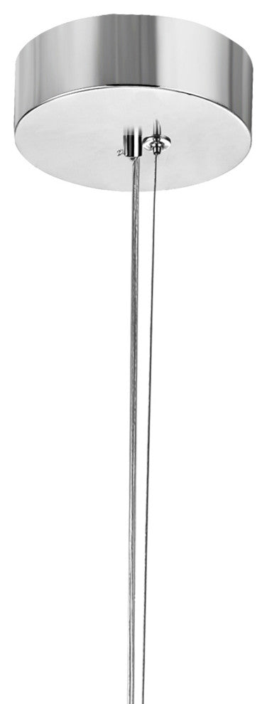 Colette LED Chandelier With Chrome Finish