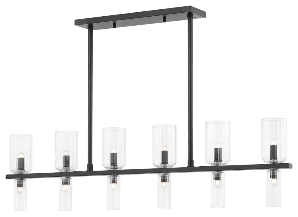 Tabitha 12-Light Island Soft Black