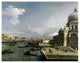 "Venice, Church of the Blessed Sacrament" Print by Canaletto, 42"x33"