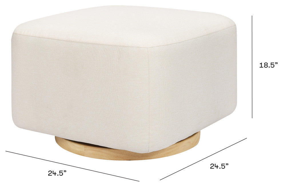Kiwi Gliding Ottoman, Water Repellent and Stain Resistant