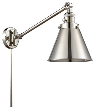Halophane 1-Light Sconce, Oil Rubbed Bronze, Matte White Halophane