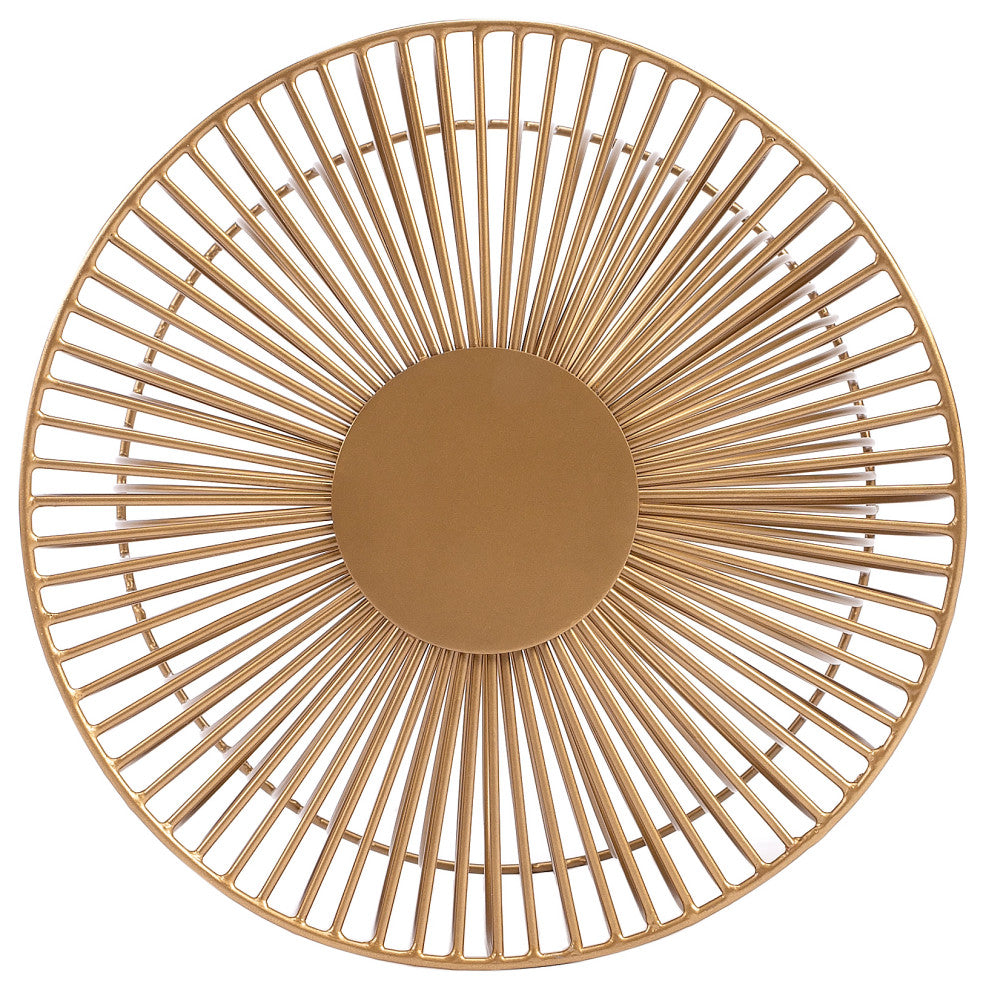 Butler Nicholas Iron Cage Bunching Table, Gold