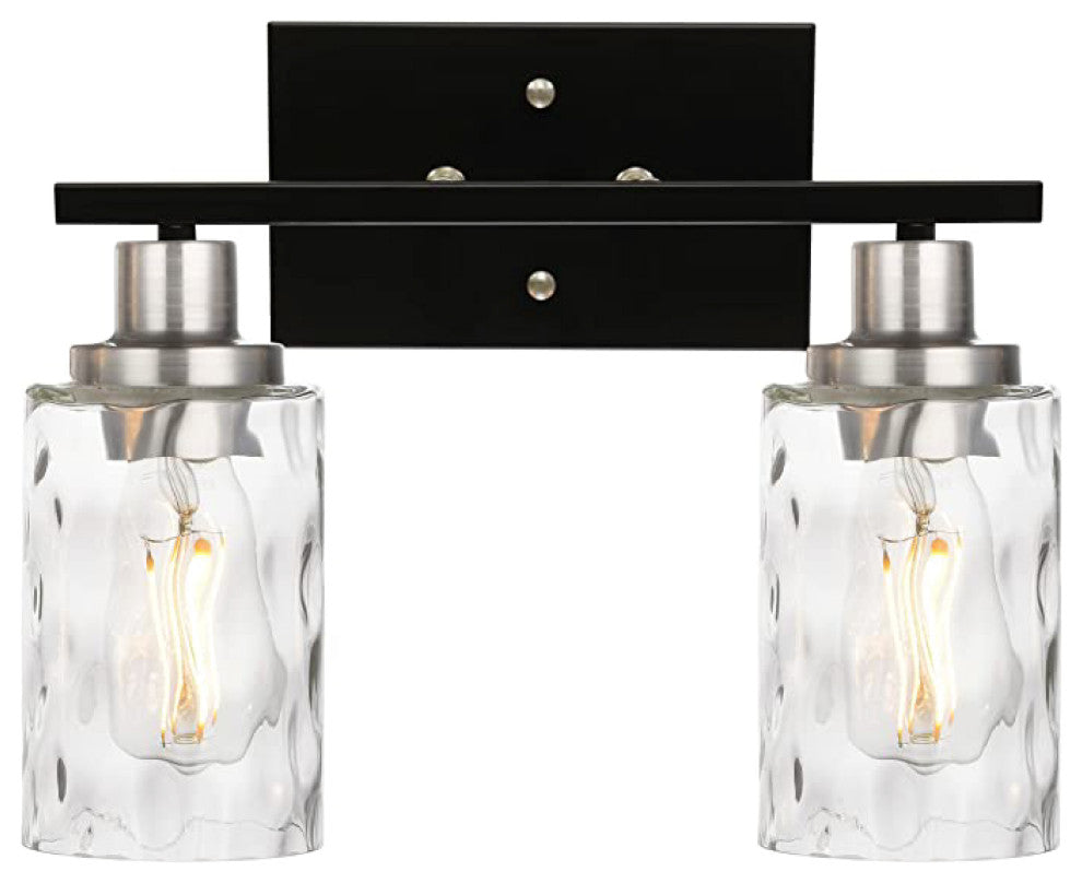 2 Lights vanity lamp Metal wall light fixtures indoor Modern sconce indoor