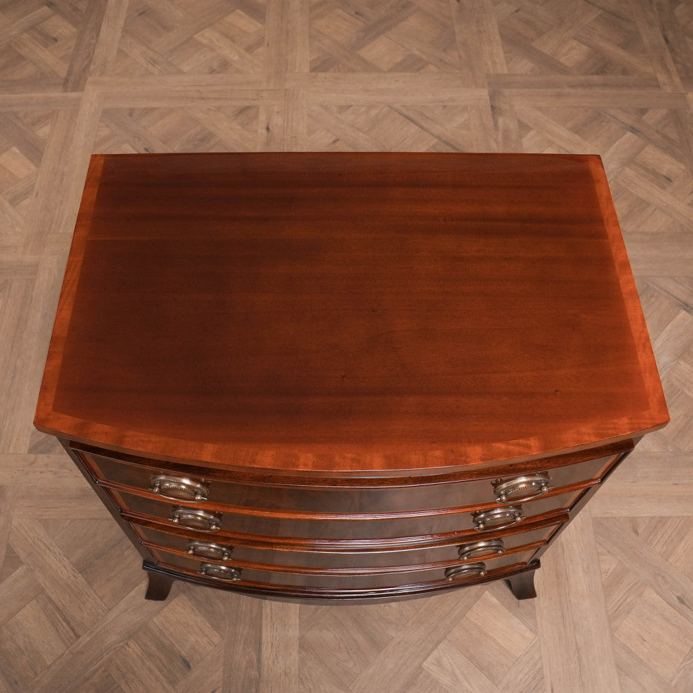 Banded Mahogany Chest of Drawers