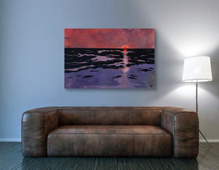 Epic Graffiti "Ocean 1" by Giuseppe Cristiano, Giclee Canvas Wall Art, 40"x60"