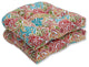 Corinthian Dapple Wicker Seat Cushions, Set of 2, 19"x19"x5"
