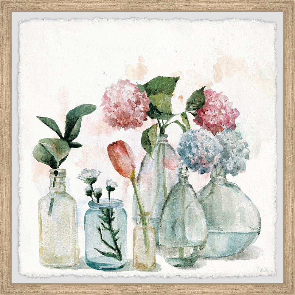 "Bottled Up" Framed Painting Print