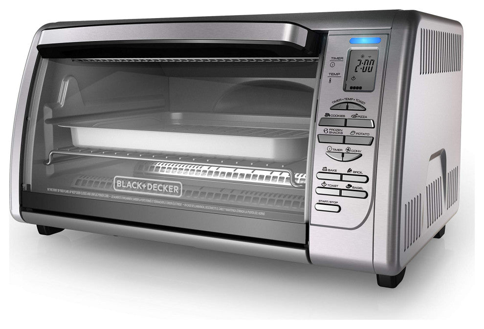 Countertop Convection Toaster Oven, Stainless Steel