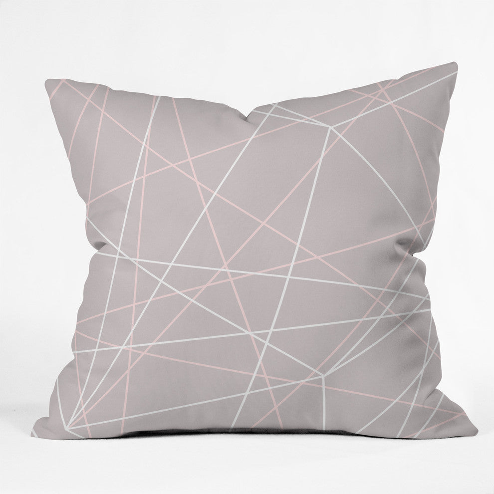Mareike Boehmer Pastel Lines 1 Throw Pillow